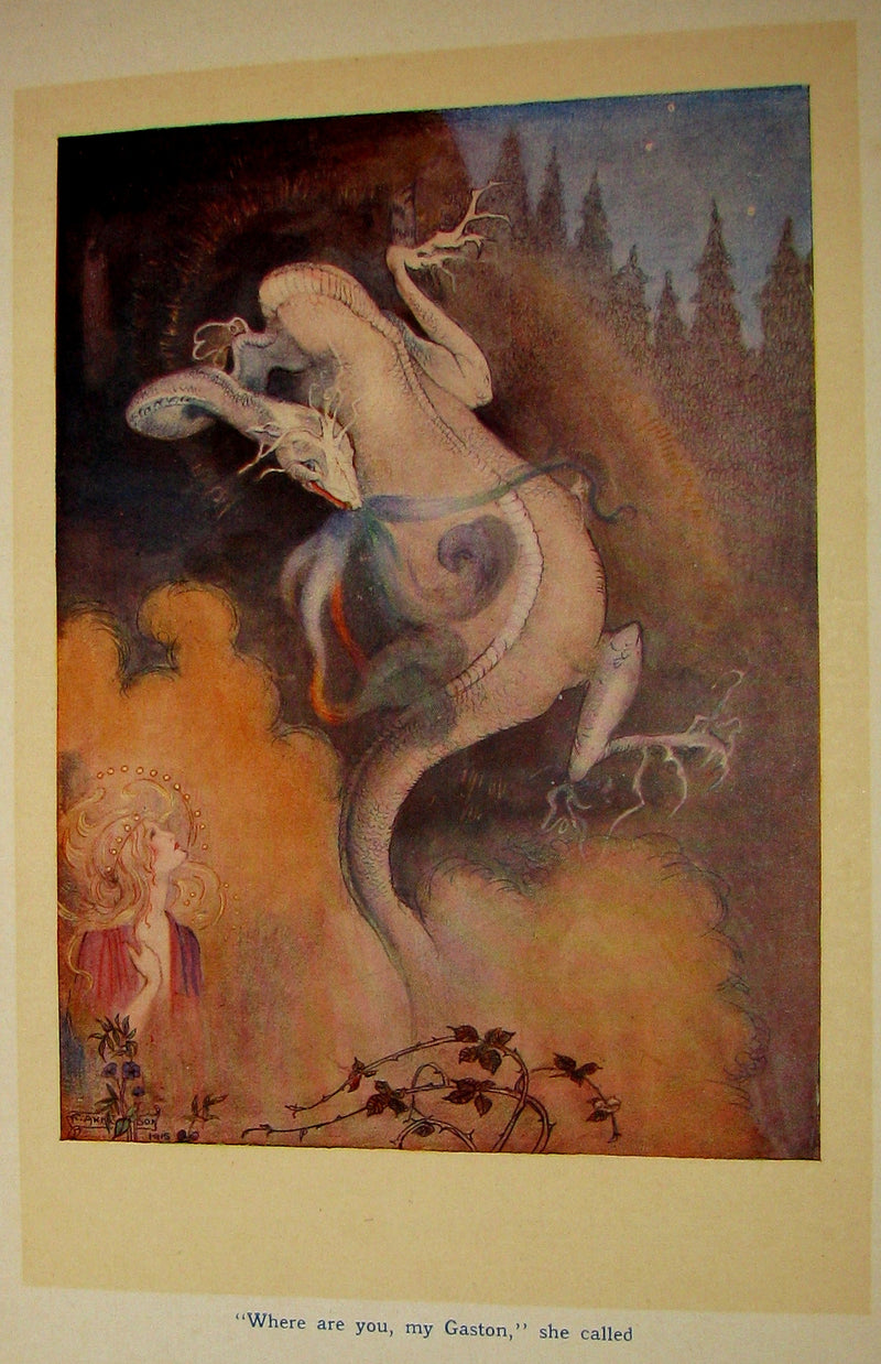 1915 Scarce 1stED Book - Sackville's FAIRY TALES - THE TRAVELLING COMPANIONS Illustrated by Florence Anderson.