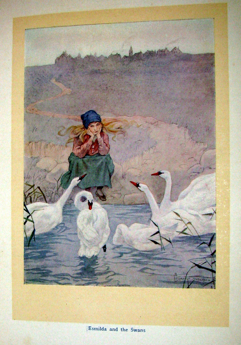 1915 Scarce 1stED Book - Sackville's FAIRY TALES - THE TRAVELLING COMPANIONS Illustrated by Florence Anderson.