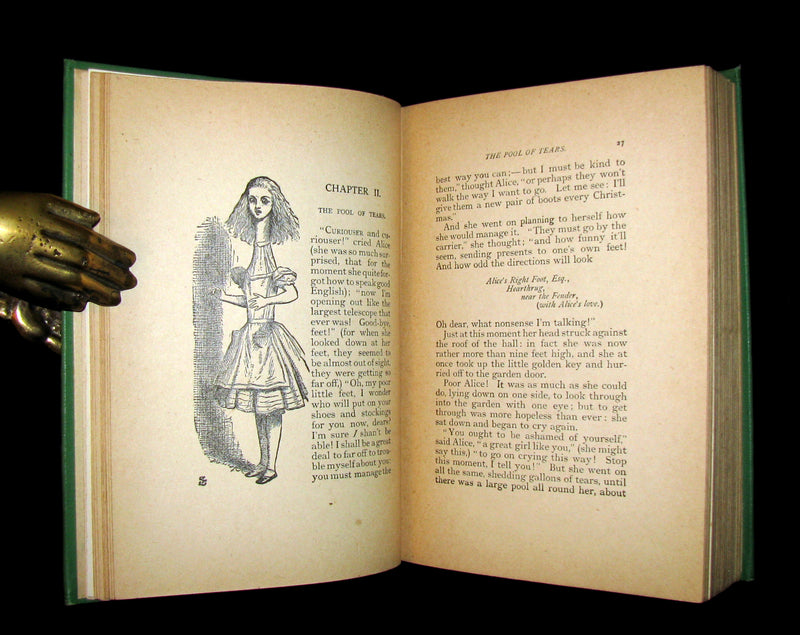 1915 Rare Altemus Edition - Alice's Adventures in Wonderland & Through the Looking-Glass.