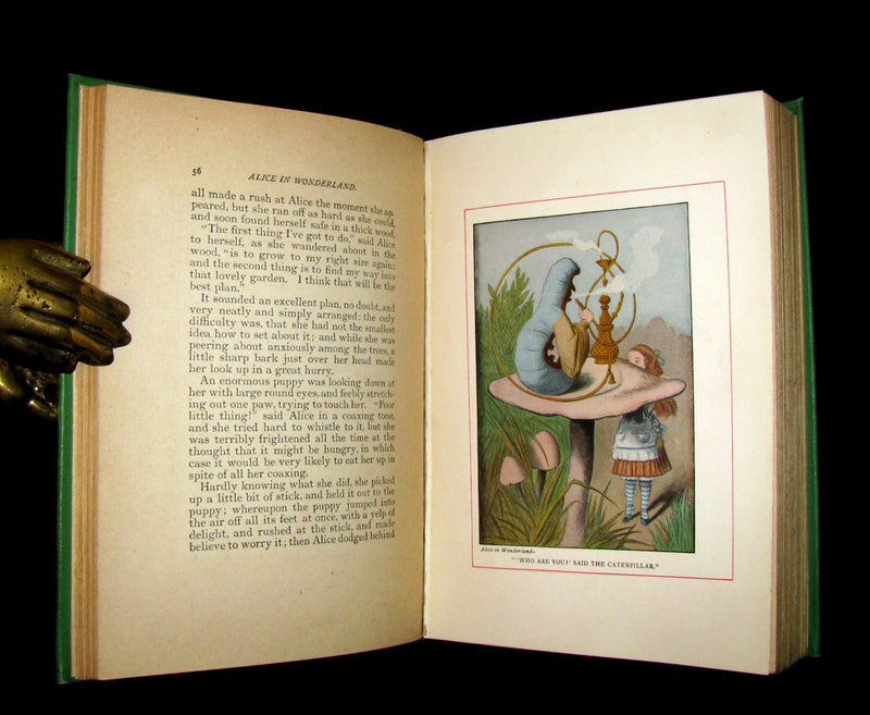 1915 Rare Altemus Edition - Alice's Adventures in Wonderland & Through the Looking-Glass.