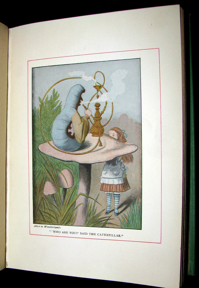 1915 Rare Altemus Edition - Alice's Adventures in Wonderland & Through the Looking-Glass.