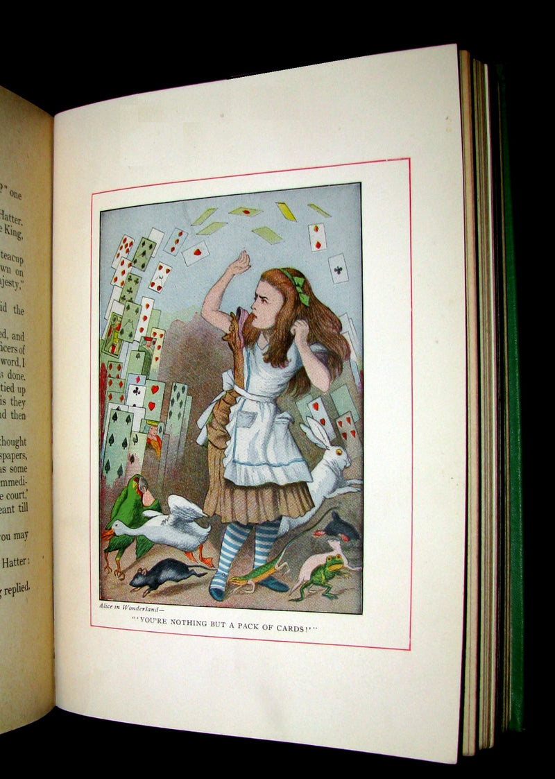1915 Rare Altemus Edition - Alice's Adventures in Wonderland & Through the Looking-Glass.