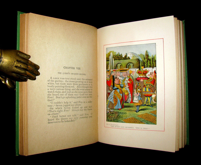 1915 Rare Altemus Edition - Alice's Adventures in Wonderland & Through the Looking-Glass.