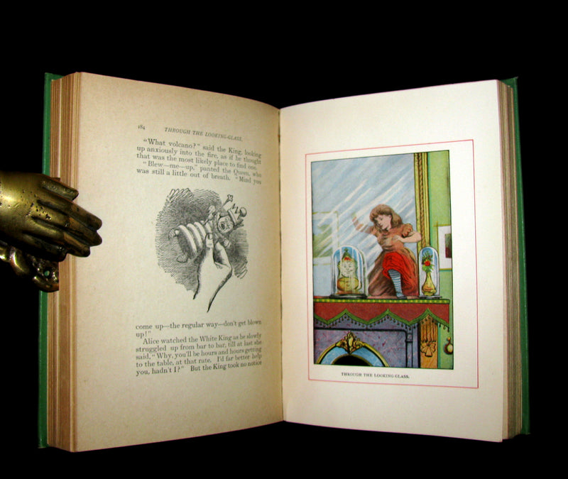 1915 Rare Altemus Edition - Alice's Adventures in Wonderland & Through the Looking-Glass.