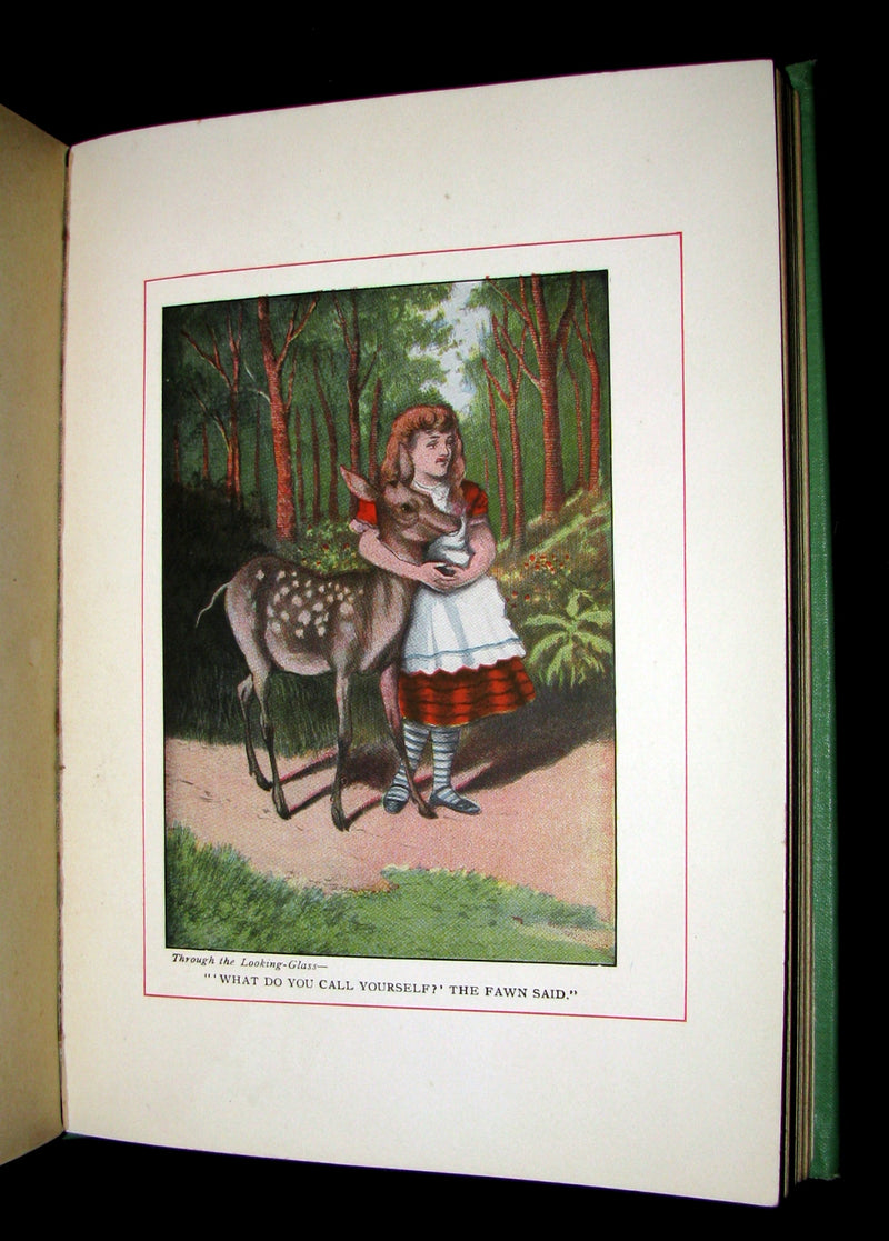 1915 Rare Altemus Edition - Alice's Adventures in Wonderland & Through the Looking-Glass.