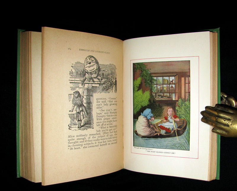 1915 Rare Altemus Edition - Alice's Adventures in Wonderland & Through the Looking-Glass.