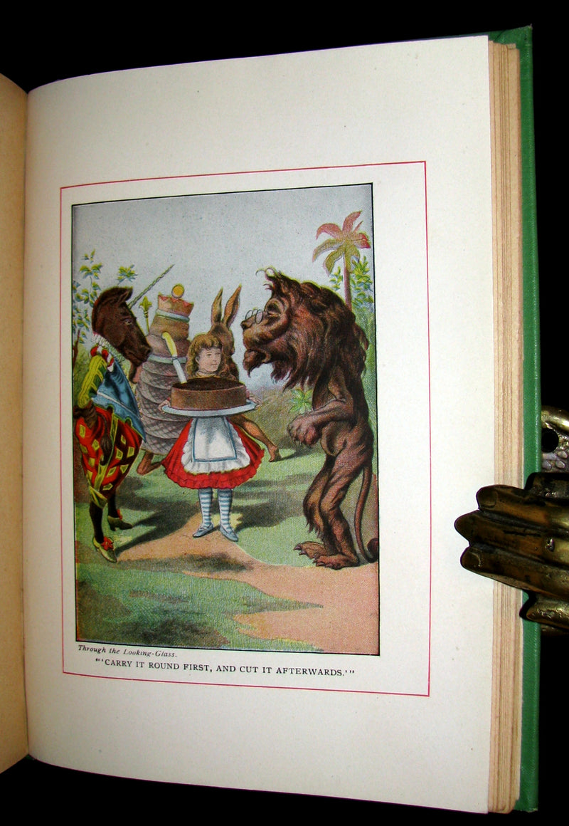 1915 Rare Altemus Edition - Alice's Adventures in Wonderland & Through the Looking-Glass.