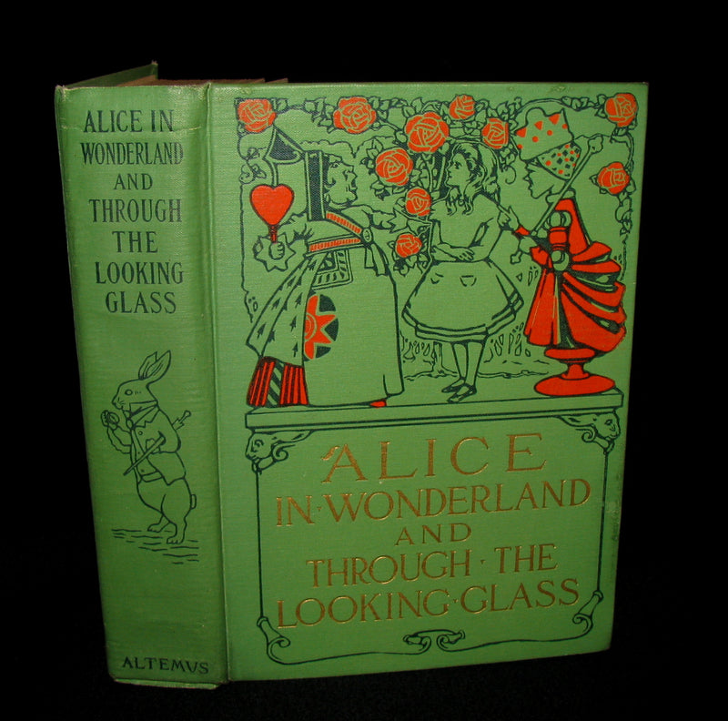 1915 Rare Altemus Edition - Alice's Adventures in Wonderland & Through the Looking-Glass.