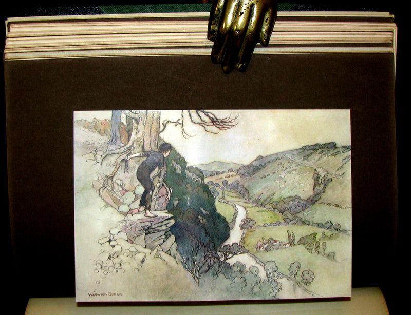1909 Rare Book - Water-Babies Fairy Tale for a Land-Baby Illustrated by Warwick Goble. 1stED.