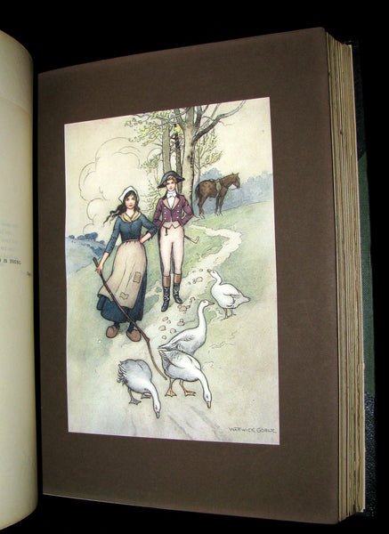 1909 Rare Book - Water-Babies Fairy Tale for a Land-Baby Illustrated by Warwick Goble. 1stED.
