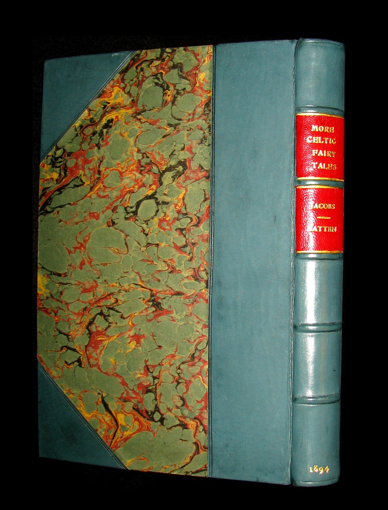 1894 Scarce LIMITED 1st EDITION #27/125 - More CELTIC FAIRY TALES by Joseph Jacobs Illustrated by John D. Batten.