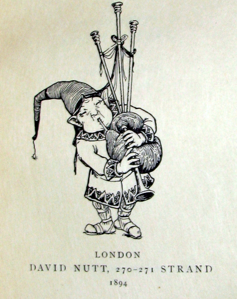 1894 Scarce LIMITED 1st EDITION #27/125 - More CELTIC FAIRY TALES by Joseph Jacobs Illustrated by John D. Batten.