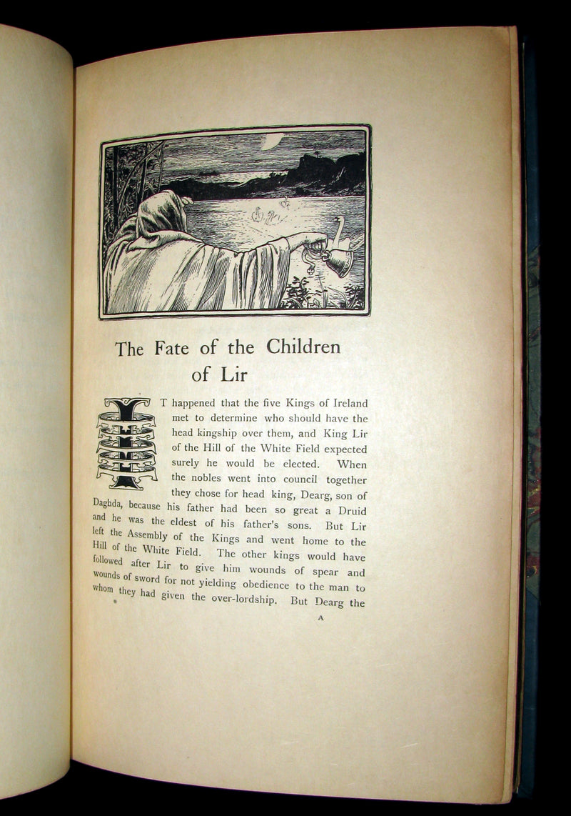 1894 Scarce LIMITED 1st EDITION #27/125 - More CELTIC FAIRY TALES by Joseph Jacobs Illustrated by John D. Batten.