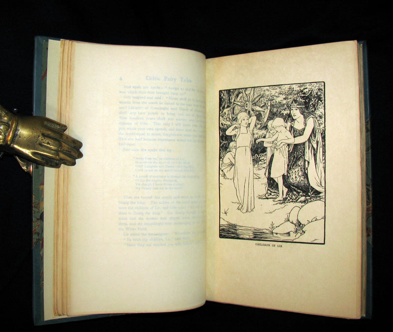 1894 Scarce LIMITED 1st EDITION #27/125 - More CELTIC FAIRY TALES by Joseph Jacobs Illustrated by John D. Batten.