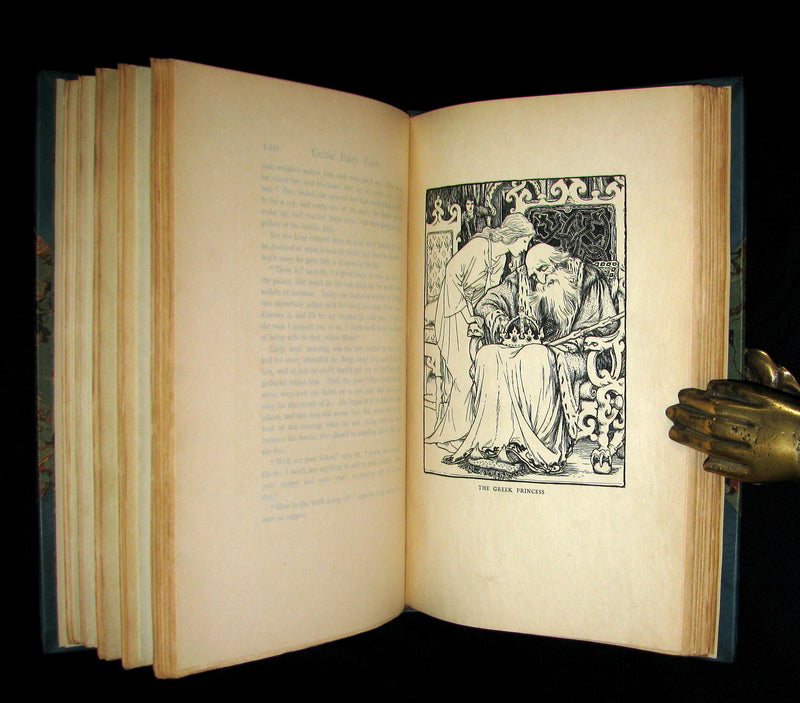 1894 Scarce LIMITED 1st EDITION #27/125 - More CELTIC FAIRY TALES by Joseph Jacobs Illustrated by John D. Batten.