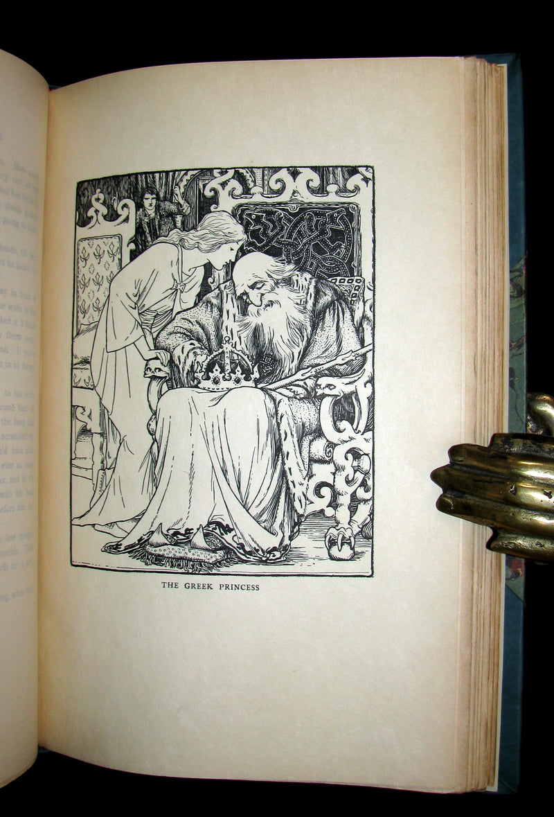 1894 Scarce LIMITED 1st EDITION #27/125 - More CELTIC FAIRY TALES by Joseph Jacobs Illustrated by John D. Batten.
