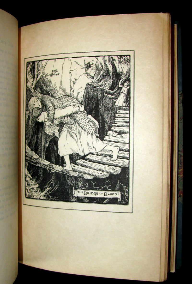 1894 Scarce LIMITED 1st EDITION #27/125 - More CELTIC FAIRY TALES by Joseph Jacobs Illustrated by John D. Batten.