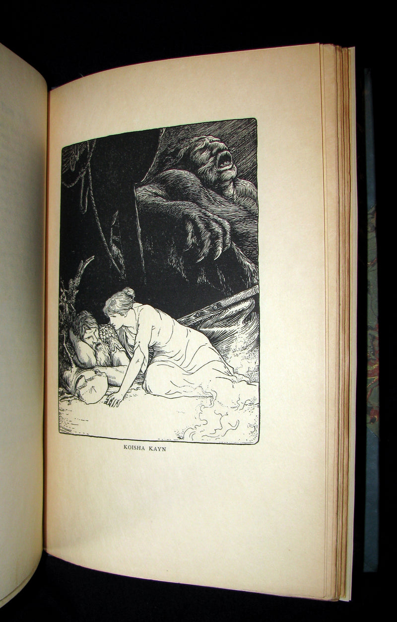 1894 Scarce LIMITED 1st EDITION #27/125 - More CELTIC FAIRY TALES by Joseph Jacobs Illustrated by John D. Batten.