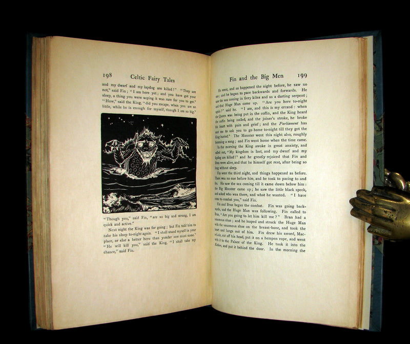 1894 Scarce LIMITED 1st EDITION #27/125 - More CELTIC FAIRY TALES by Joseph Jacobs Illustrated by John D. Batten.