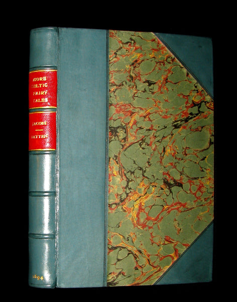 1894 Scarce LIMITED 1st EDITION #27/125 - More CELTIC FAIRY TALES by Joseph Jacobs Illustrated by John D. Batten.