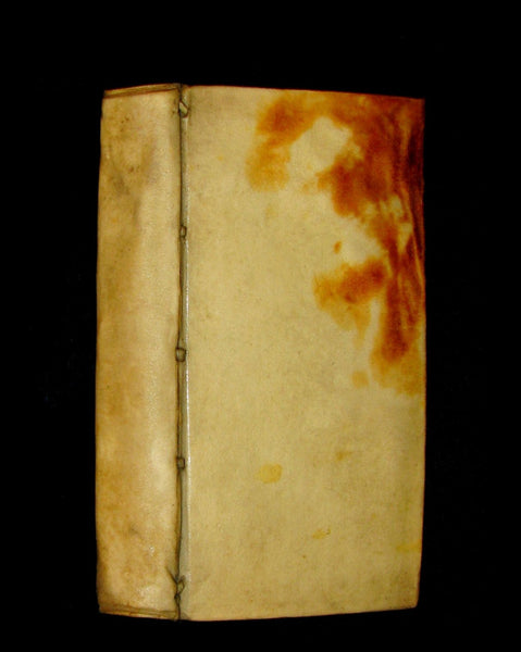 1670 Rare Latin Vellum Book - Histories of ALEXANDER the GREAT by Quintus Curtius Rufus.