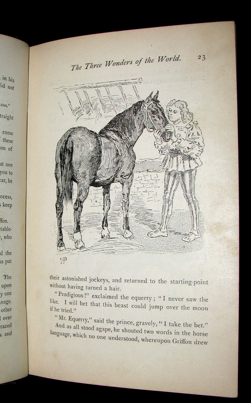1885 Rare Book - Edouard Laboulaye's LAST FAIRY TALES - illustrated First Edition.