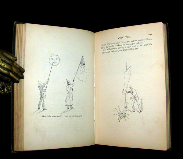 1885 Rare Book - Edouard Laboulaye's LAST FAIRY TALES - illustrated First Edition.