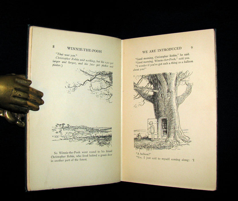 1926 First Edition - A. A. Milne - WINNIE-THE-POOH Illustrated by Ernest H. Shepard.