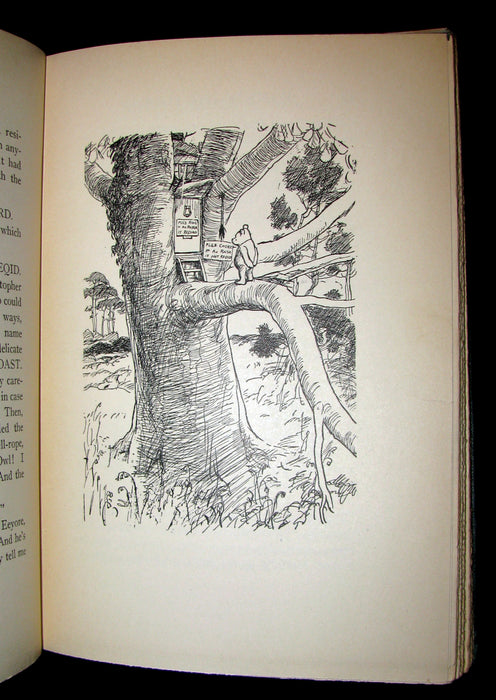 1926 First Edition - A. A. Milne - WINNIE-THE-POOH Illustrated by Ernest H. Shepard.