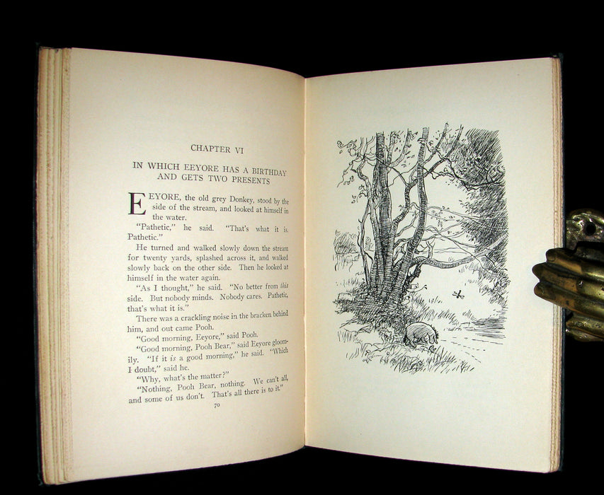 1926 First Edition - A. A. Milne - WINNIE-THE-POOH Illustrated by Ernest H. Shepard.