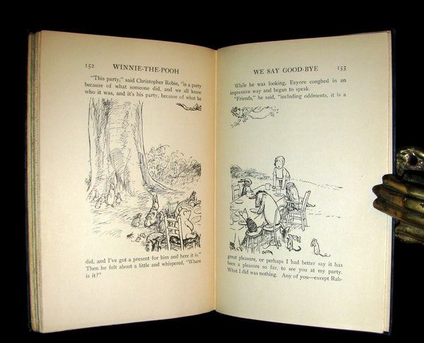1926 First Edition - A. A. Milne - WINNIE-THE-POOH Illustrated by Ernest H. Shepard.