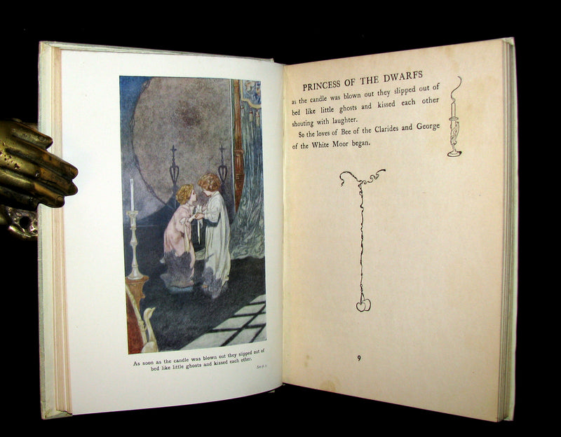 1934 Rare Book - BEE  The Princess of the Dwarfs by Anatole France illustrated by Charles Robinson.