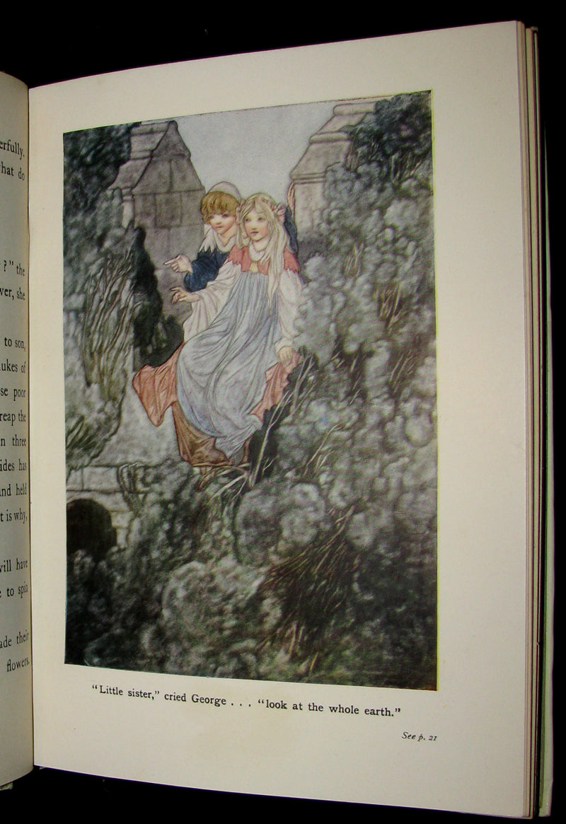1934 Rare Book - BEE  The Princess of the Dwarfs by Anatole France illustrated by Charles Robinson.