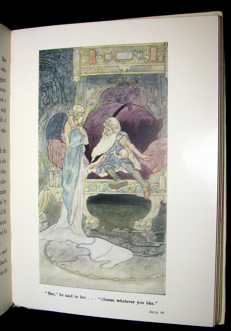 1934 Rare Book - BEE  The Princess of the Dwarfs by Anatole France illustrated by Charles Robinson.