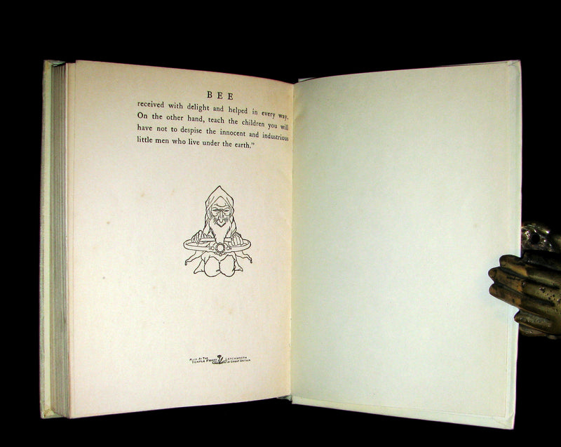 1934 Rare Book - BEE  The Princess of the Dwarfs by Anatole France illustrated by Charles Robinson.