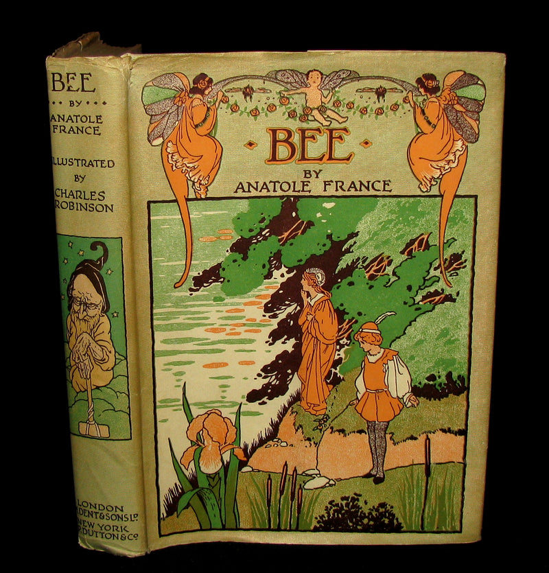 1934 Rare Book - BEE  The Princess of the Dwarfs by Anatole France illustrated by Charles Robinson.