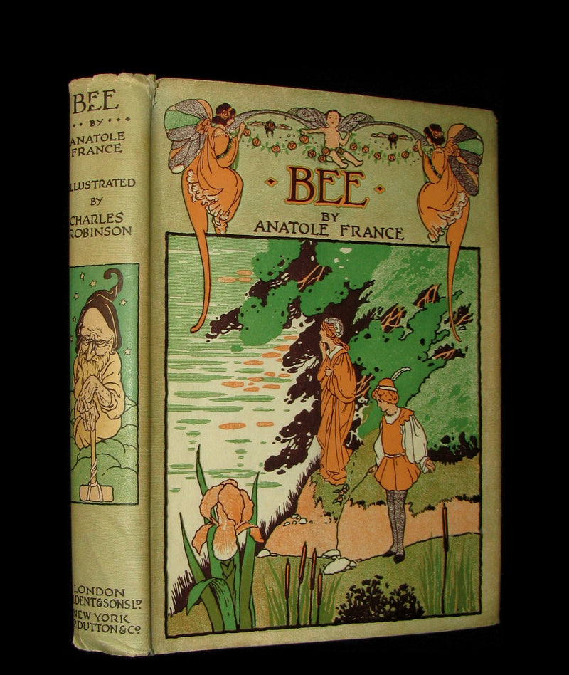1934 Rare Book - BEE  The Princess of the Dwarfs by Anatole France illustrated by Charles Robinson.