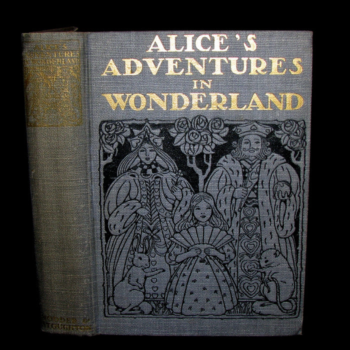 1916 Rare 1st Edition - Alice's Adventures in Wonderland illustrated by Albert Edward Jackson.