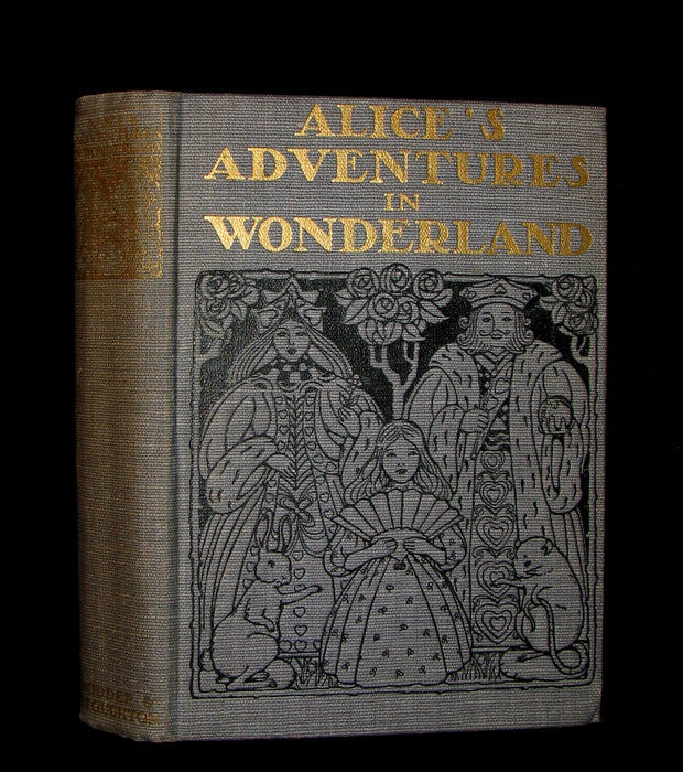 1916 Rare 1st Edition - Alice's Adventures in Wonderland illustrated by Albert Edward Jackson.