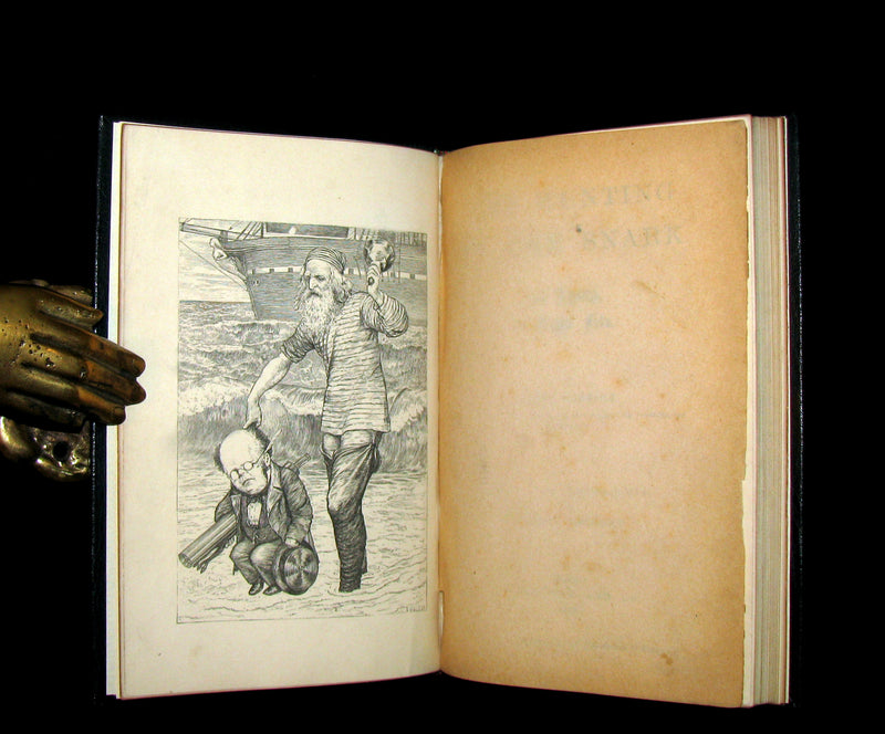 1876 Rare First Edition - The Hunting of the SNARK by Lewis Carroll bound by Atkinson Salisbury.