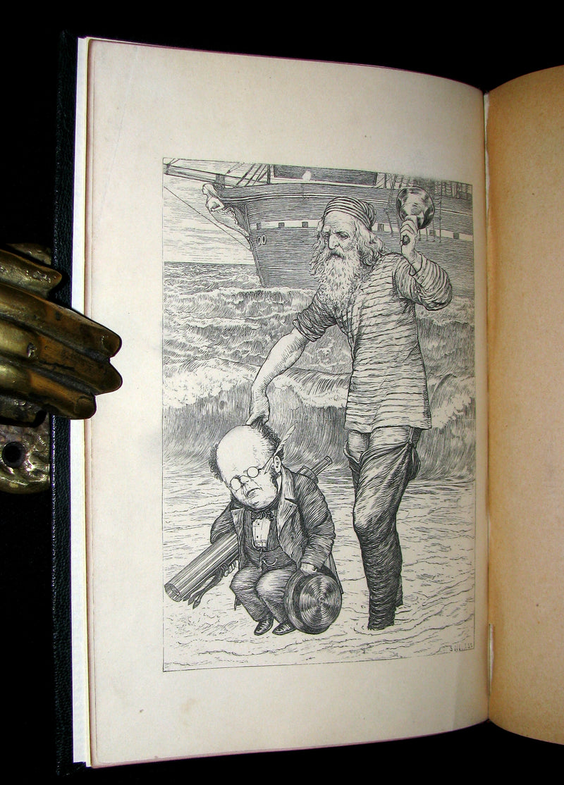 1876 Rare First Edition - The Hunting of the SNARK by Lewis Carroll bound by Atkinson Salisbury.