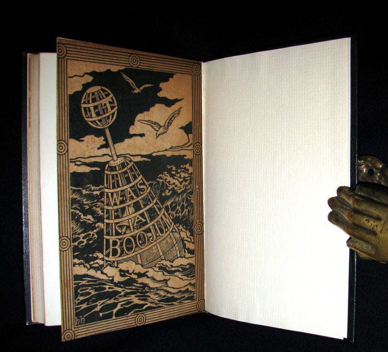 1876 Rare First Edition - The Hunting of the SNARK by Lewis Carroll bound by Atkinson Salisbury.