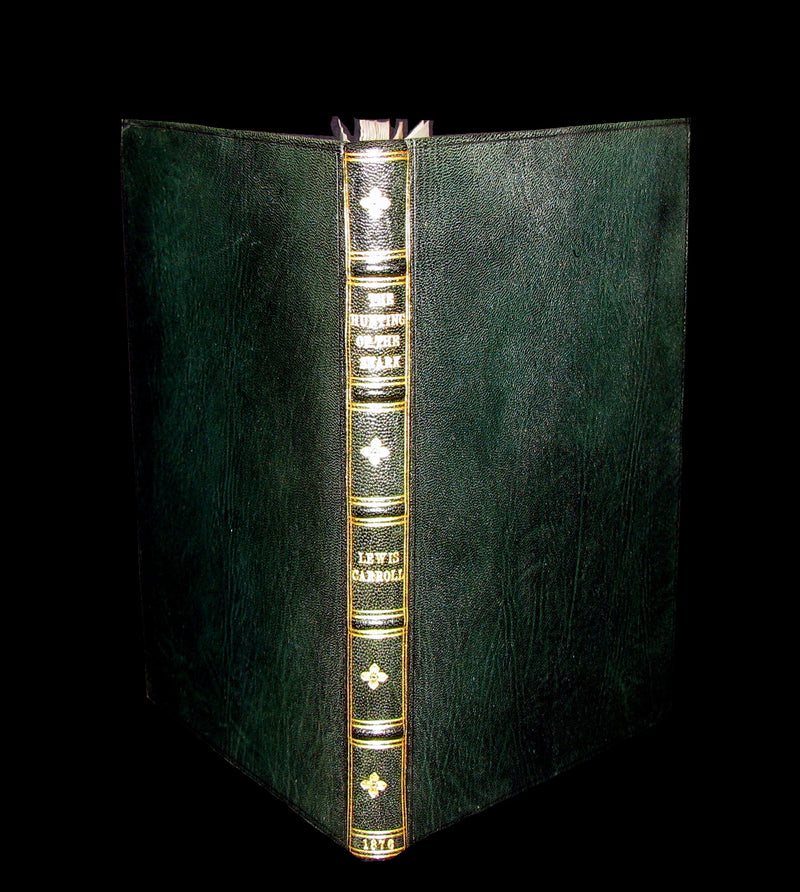 1876 Rare First Edition - The Hunting of the SNARK by Lewis Carroll bound by Atkinson Salisbury.