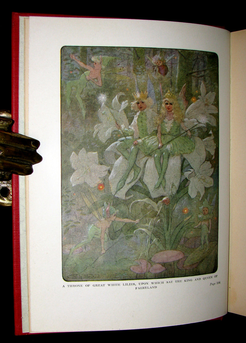 1911 Rare 1st ED - The Chronicles of Fairy Land by Fergus Hume illustrated by Maria L. Kirk.