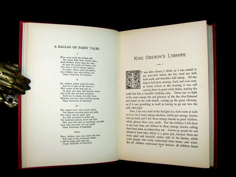 1911 Rare 1st ED - The Chronicles of Fairy Land by Fergus Hume illustrated by Maria L. Kirk.