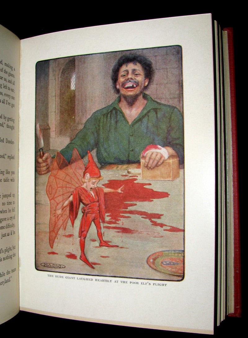 1911 Rare 1st ED - The Chronicles of Fairy Land by Fergus Hume illustrated by Maria L. Kirk.