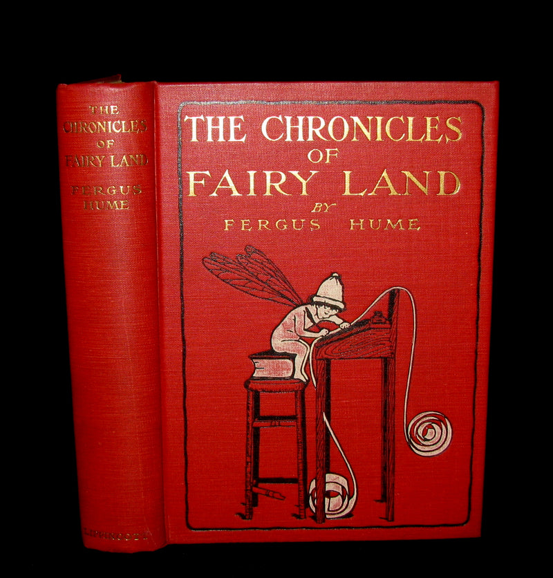 1911 Rare 1st ED - The Chronicles of Fairy Land by Fergus Hume illustrated by Maria L. Kirk.