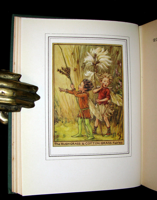 1950 Rare Cicely Mary Barker Book - FAIRIES OF THE FLOWERS AND TREES - 1stED.