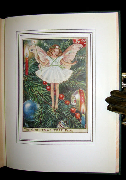 1950 Rare Cicely Mary Barker Book - FAIRIES OF THE FLOWERS AND TREES - 1stED.