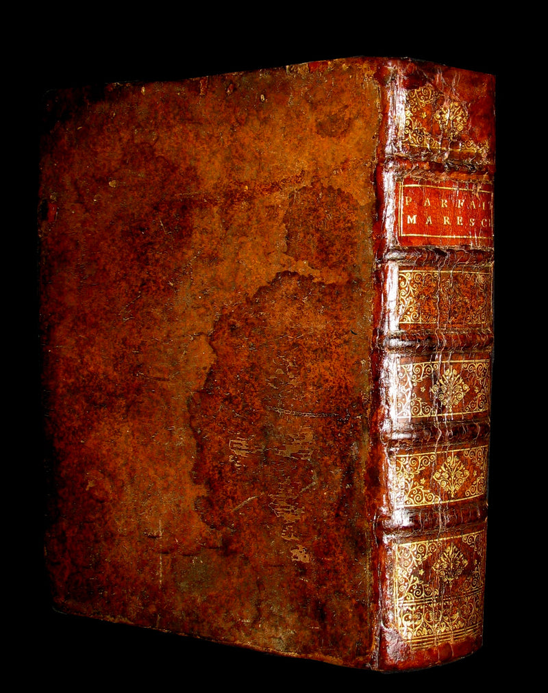 1698 Rare French Book ~The Complete Horseman- Le Parfait Mareschal - The Beauty, Goodness and Faults of HORSES.